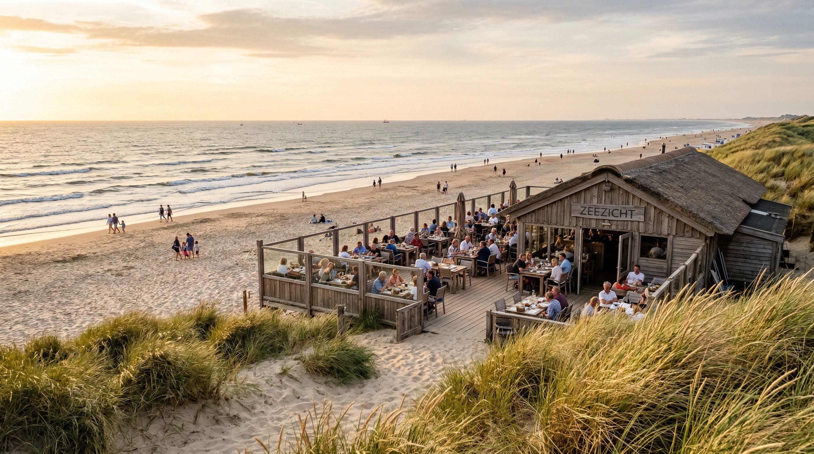 Eten aan het strand Zandvoort: waar je écht moet zitten