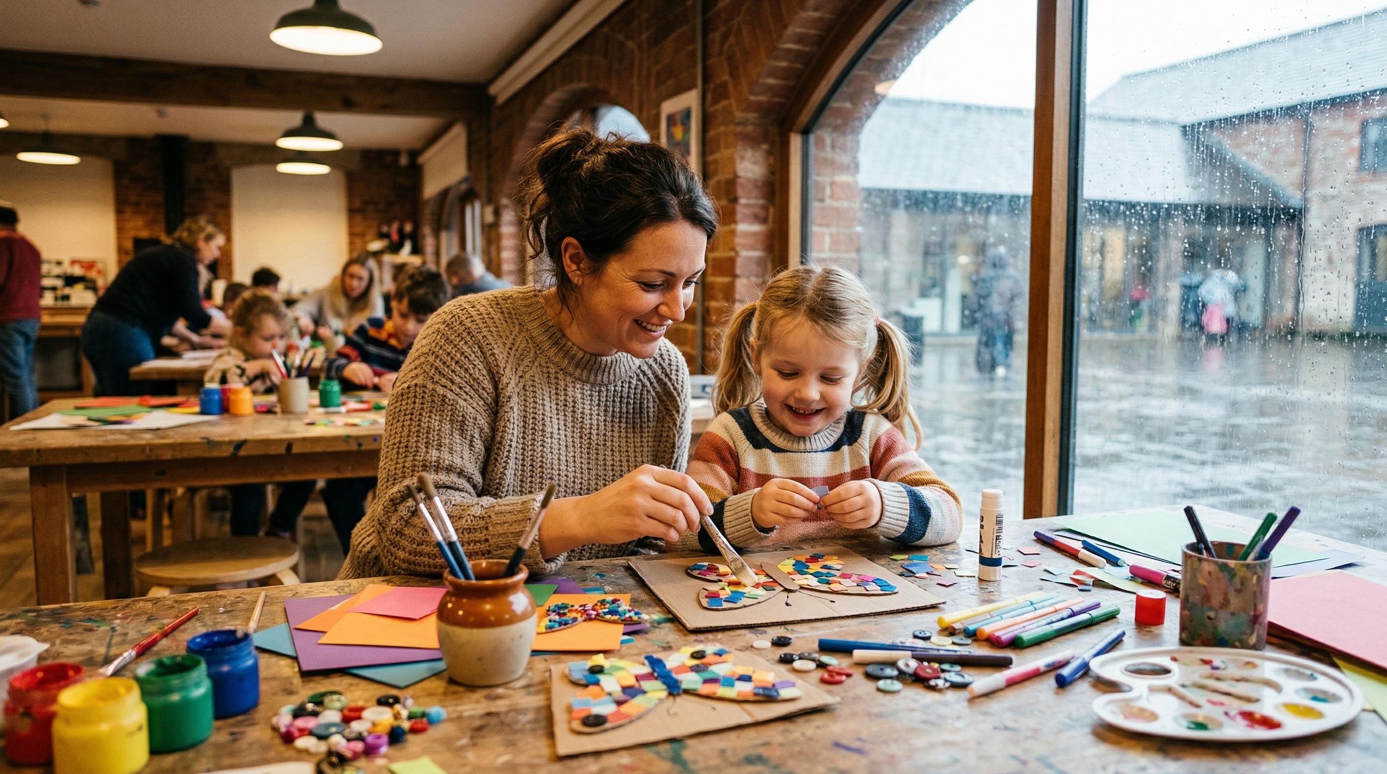 Regendag met Kinderen in Haarlem
